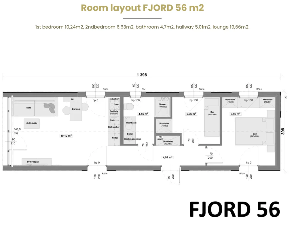 Arhitektonske mobilne kućice - Glamping 