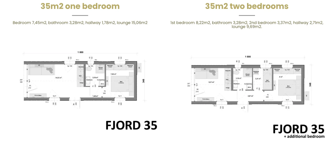 Arhitektonske mobilne kućice - Glamping 