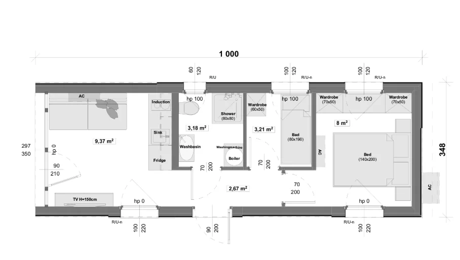 Arhitektonske mobilne kućice - Glamping 
